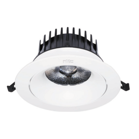 LED Spotlight 4W-35W 3000K-5700K 15-36° Beam Angle Die-cast Aluminum